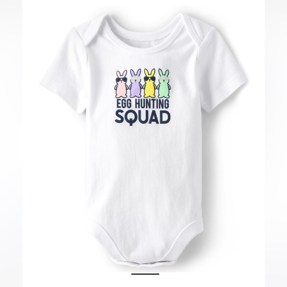 Baby Egg Hunting Squad Graphic Bodysuit
